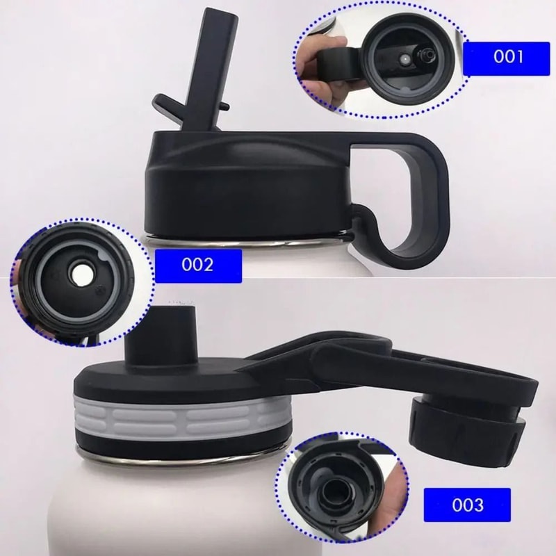 Silicone Water Bottle Gasket Replacement Leak Proof Seal Ring For Thermoflask 5