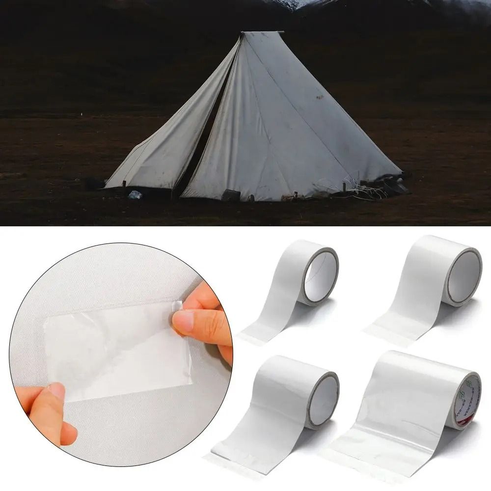 Heavy Duty Tent Repair Tape Waterproof Invisible Camping Patch Adhesive 0