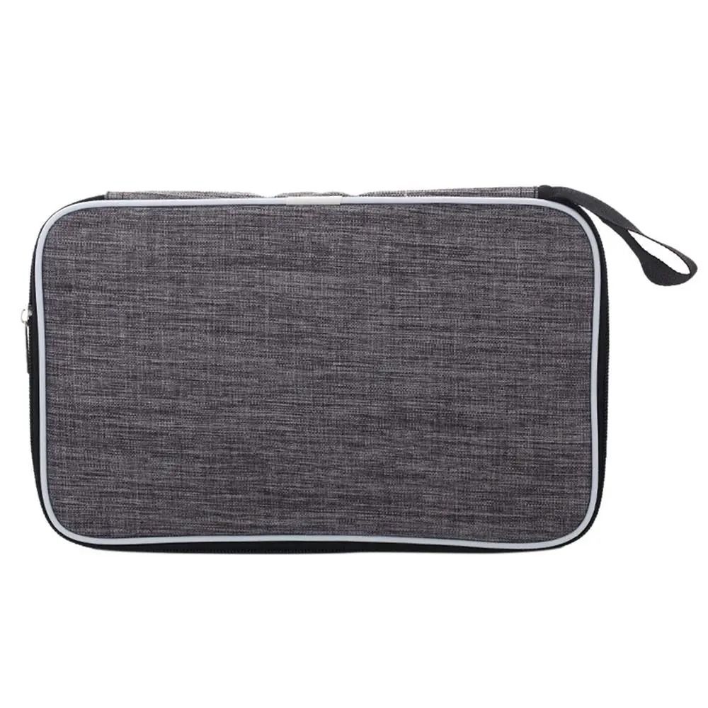Table Tennis Racket Bag Ping Pong Paddle Case With Belt Portable Storage Cover 2