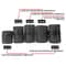 Waterproof Camera Lens Bag Padded DSLR Lens Case Soft Protective Lens Pouch 10