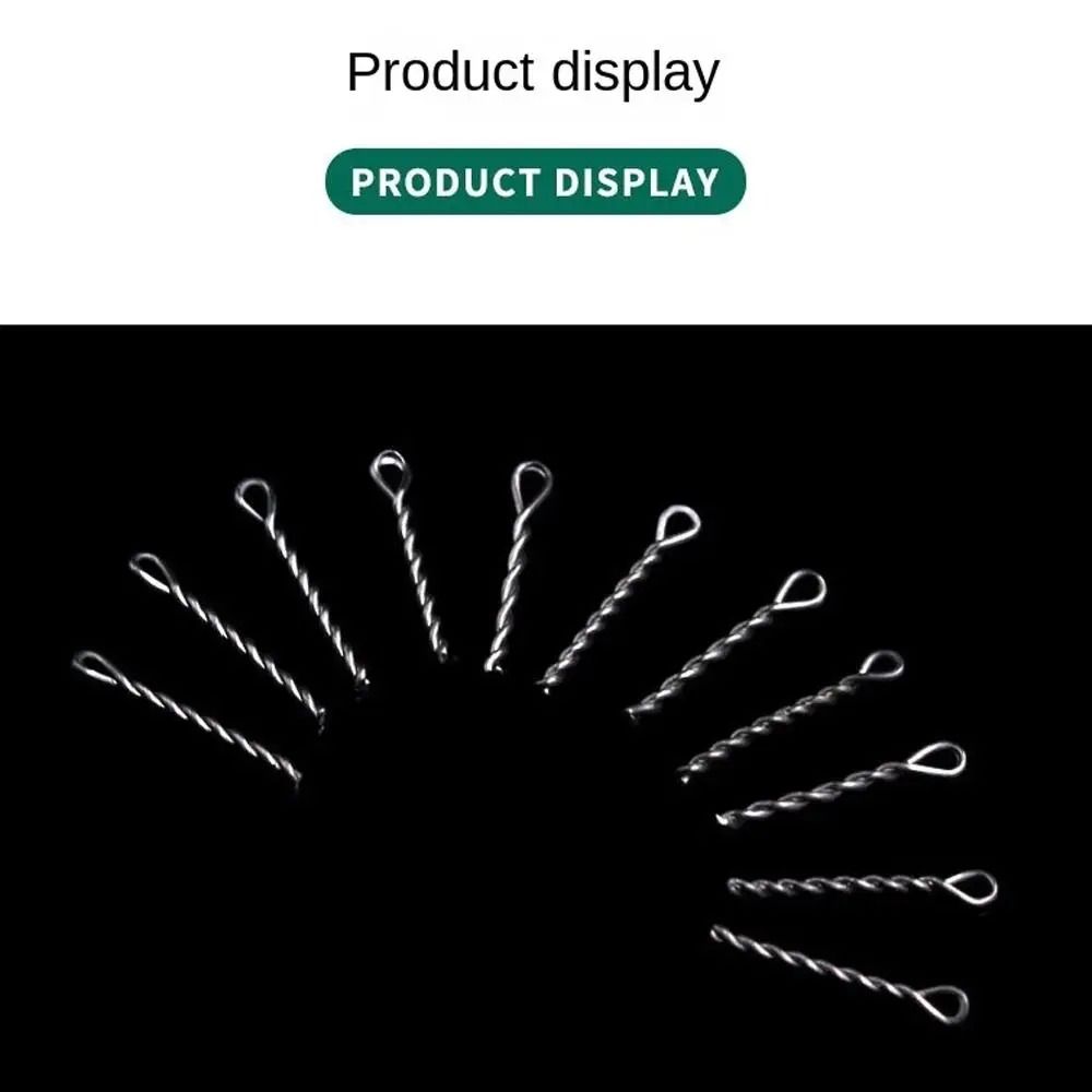 50pcs Carp Fishing Bait Spikes Hair Rig Bait Pins Fishing Tackle Accessories 4
