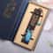 Retro Wooden Bookmark Carved Book Clip Marker Chinese Style Reading Accessory 8