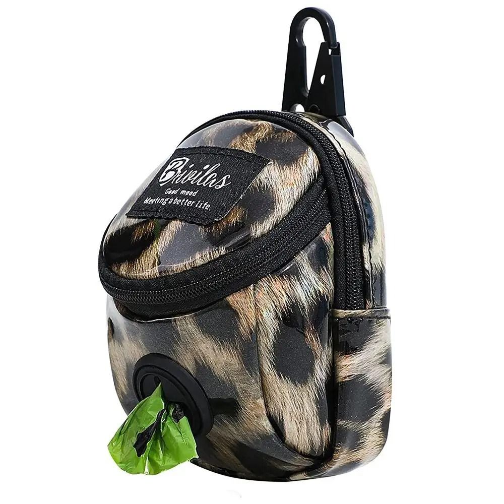 Dog Treat Pouch Training Bag With Poop Bag Dispenser Portable Pet Walking Waist Bag 5