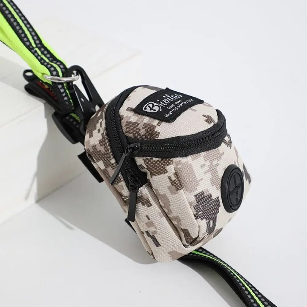 Dog Treat Pouch Training Bag With Poop Bag Dispenser Portable Pet Walking Waist Bag 8