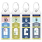 Cruise Luggage Tag Holder Travel Suitcase Label With Steel Loop Secure Tag Cover 5
