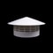 PVC Roof Vent Cover Air Vent Grille Duct Ventilation Exhaust Cap Weatherproof 0