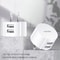 Dual USB Wall Charger 21A Fast Phone Charging Adapter Compact Travel Charger 4