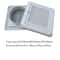 Air Vent Grille Ventilation Cover Adjustable Wall Air Vent Duct Outlet With Flaps 4