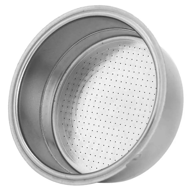 51mm Espresso Filter Basket Stainless Steel Pressurized Coffee Machine Portafilter Basket 3