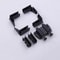Glass Door Hinge Zinc Alloy Non Perforated Cabinet Glass Hinge Set Of 2 6