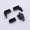 Glass Door Hinge Zinc Alloy Non Perforated Cabinet Glass Hinge Set Of 2 4
