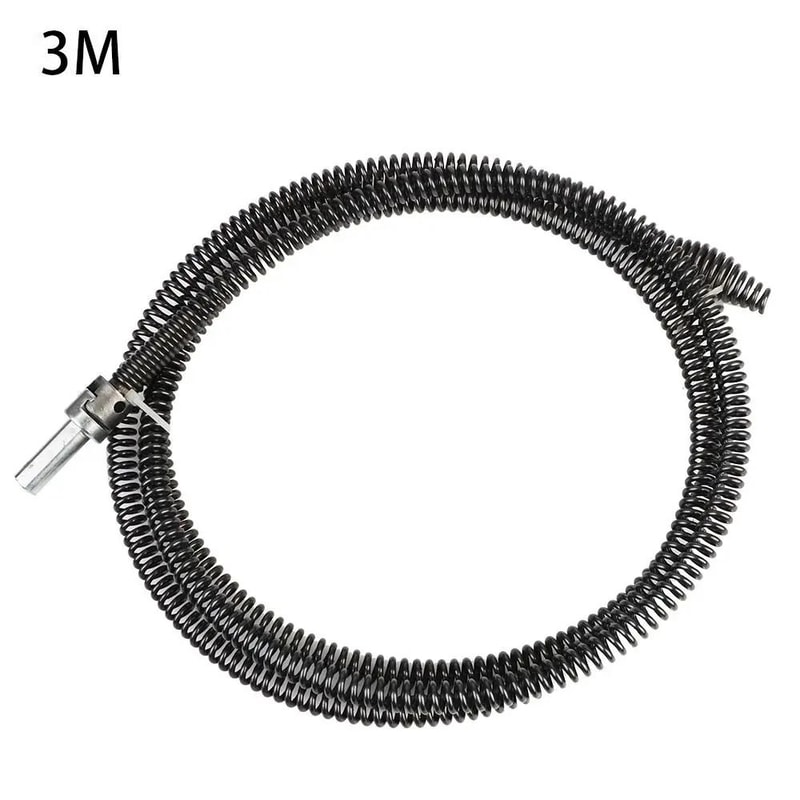 Electric Drill Drain Cleaner Tool Flexible Pipe Dredging Snake For Sink Clogs 2