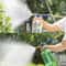Brass Adjustable Misting Nozzle High Pressure Push Pull Garden Spray Head 4