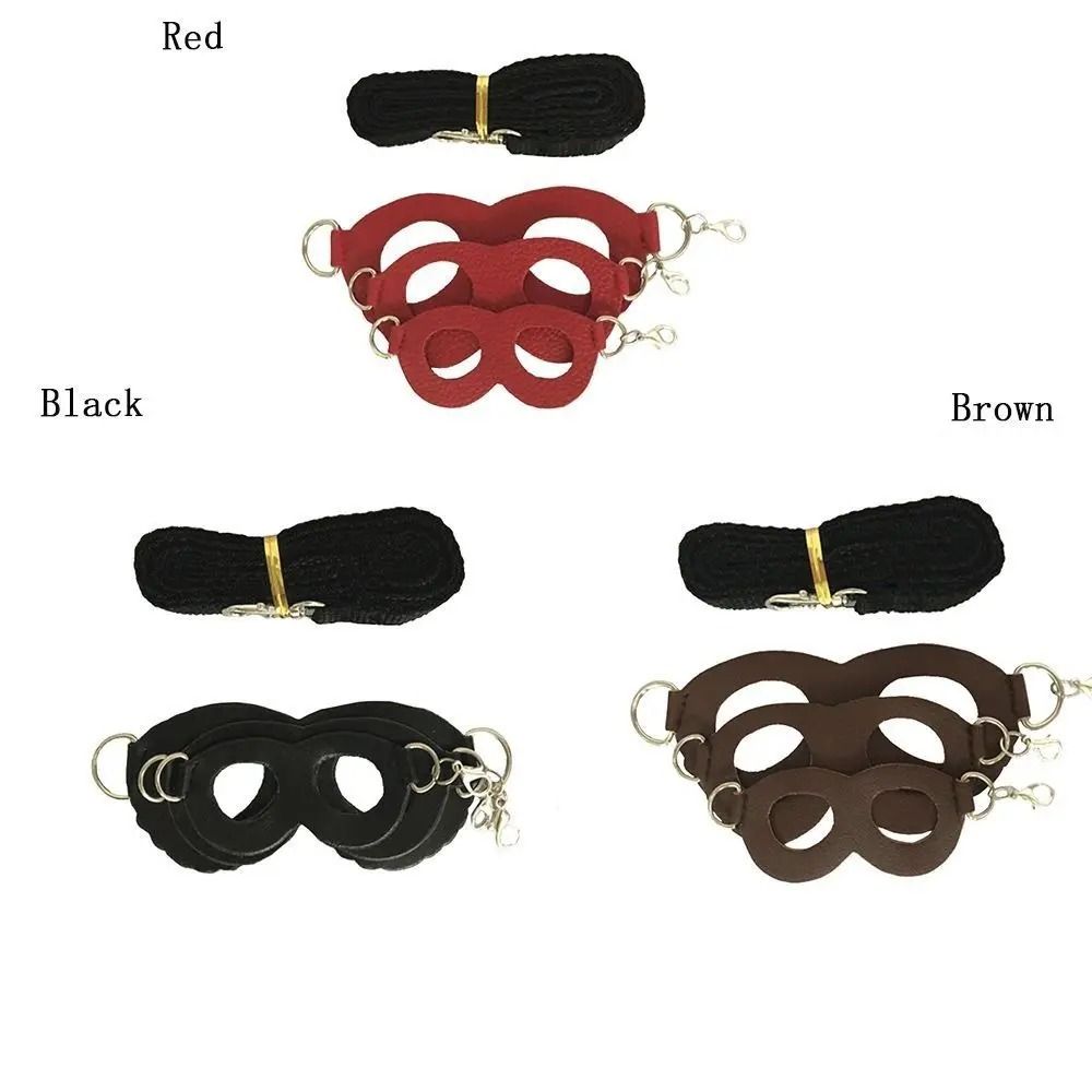 PU Leather Small Pet Harness Leash Set For Hamster And Guinea Pig 6