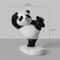 Cute Panda Phone Holder Resin Desk Stand And Decorative Figurine 2
