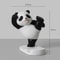 Cute Panda Phone Holder Resin Desk Stand And Decorative Figurine 3