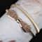Gold Chain Belt Elastic Waist Chain Fashion Stretch Metal Belt For Women 9