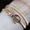 Gold Chain Belt Elastic Waist Chain Fashion Stretch Metal Belt For Women 11