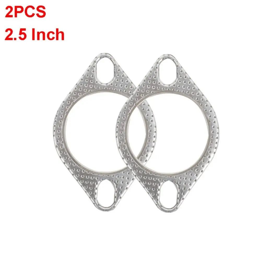 Car Exhaust Gasket Set Muffler Downpipe Seal Gasket 2pcs 2