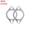 Car Exhaust Gasket Set Muffler Downpipe Seal Gasket 2pcs 2