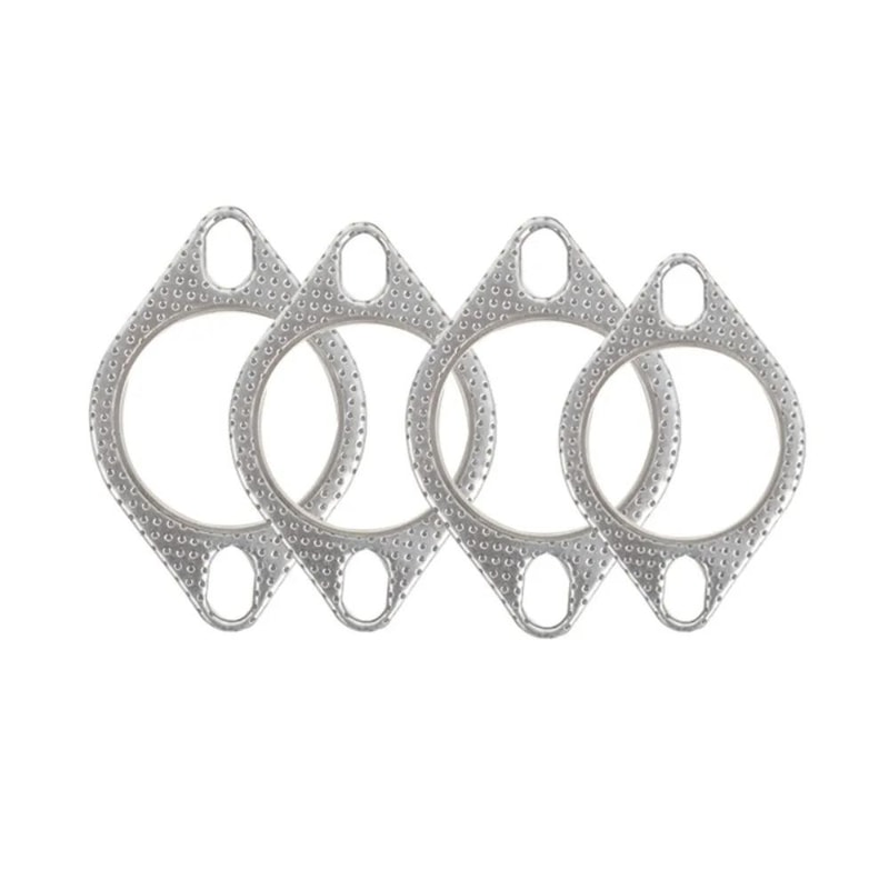 Car Exhaust Gasket Set Muffler Downpipe Seal Gasket 2pcs 0