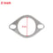 Car Exhaust Gasket Set Muffler Downpipe Seal Gasket 2pcs 7