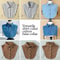 Vintage Detachable Shirt Collar Fake Collar Blouse Accessory For Women 11