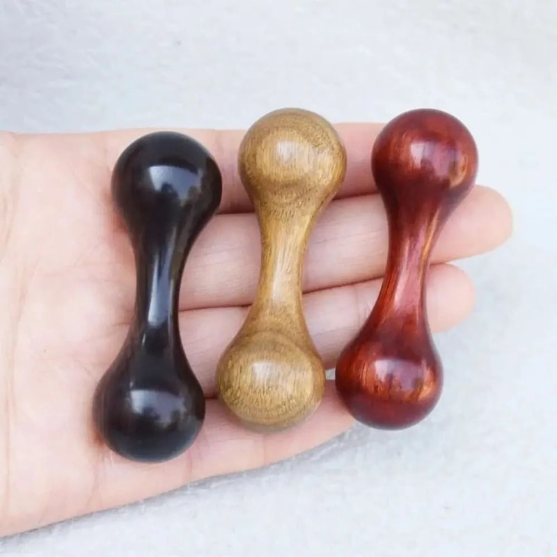 Wooden Finger Gyro Toy Stress Relief Spinner Hand Fidget Toy 5