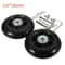 Silent Luggage Wheel Replacement Set Suitcase Wheel Repair Kit With Axles 3