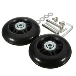 silent luggage wheel replacement set suitcase wheel repair kit with axles