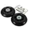 Silent Luggage Wheel Replacement Set Suitcase Wheel Repair Kit With Axles 0