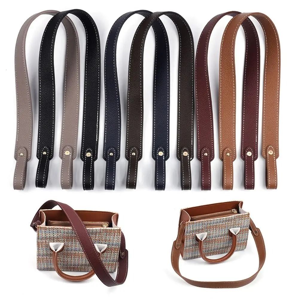 Adjustable Leather Bag Strap Replacement Crossbody Handbag Strap 0