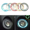 Luminous Car Ignition Switch Cover Alloy Engine Start Button Ring For Toyota Corolla 10