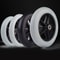 Heavy Duty Wheelchair Caster Wheel Solid Tire Front Wheel Replacement 13