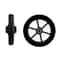 Heavy Duty Wheelchair Caster Wheel Solid Tire Front Wheel Replacement 7