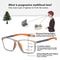 Progressive Reading Glasses Anti Blue Light TR90 Multifocal Eyewear 4
