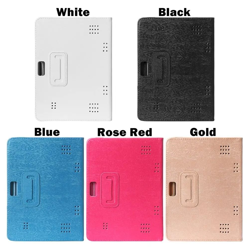 Universal Leather Tablet Case 10 Inch Flip Stand Protective Cover 6