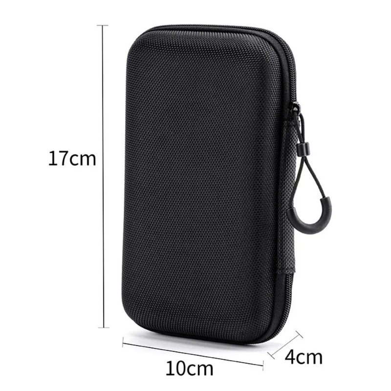 Hard Shell EVA Earphone Case Mini Portable Zipper Storage Box 3