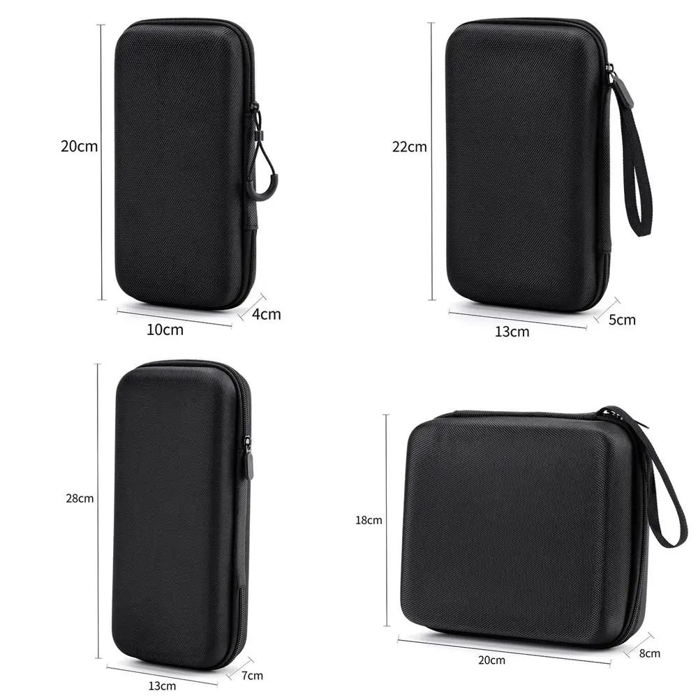 Hard Shell EVA Earphone Case Mini Portable Zipper Storage Box 11