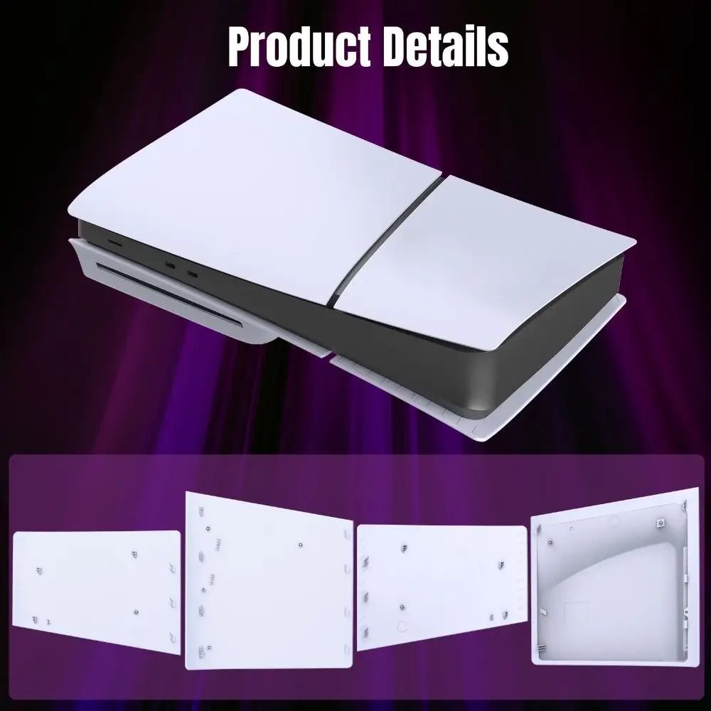 PS5 Slim Replacement Shell Panels ABS Side Cover Faceplate 3