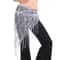 Sequin Belly Dance Hip Scarf Tassel Dance Waist Belt Costume 2