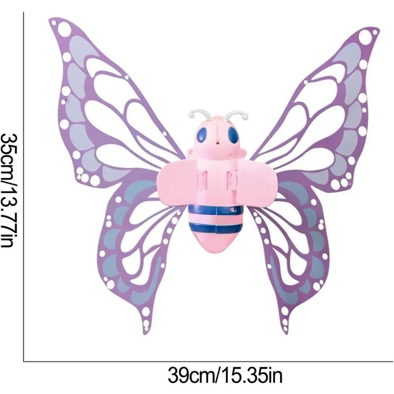 LED Fairy Wings Light Up Moving Butterfly Costume Wings For Kids 1