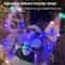LED Fairy Wings Light Up Moving Butterfly Costume Wings For Kids 5