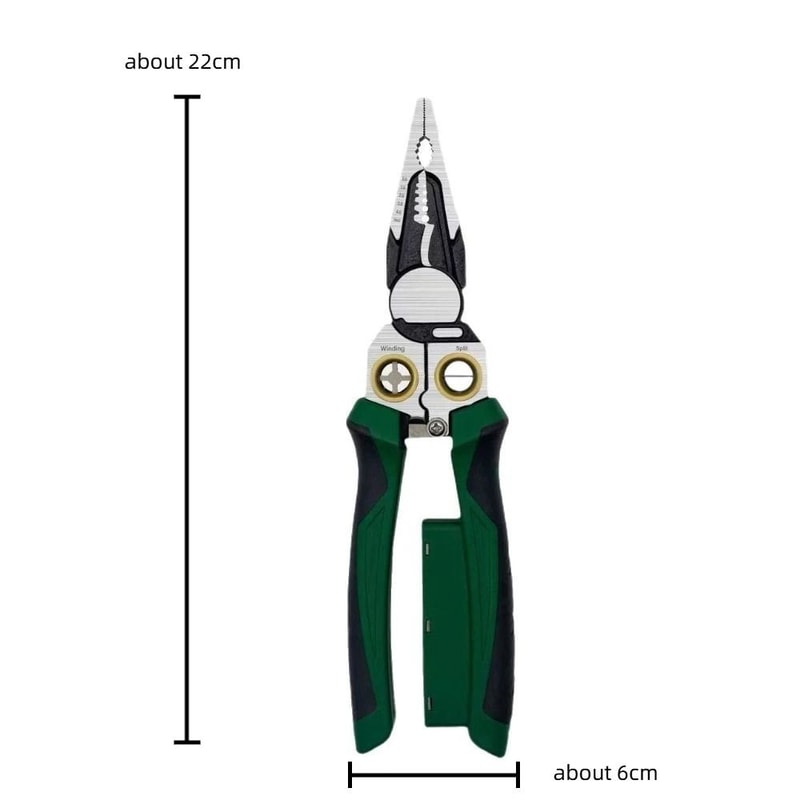 8 In 1 Wire Stripper Tool With Voltage Tester Multi Function Electrical Pliers 1