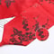 Japanese Kimono Bow Belt Floral Satin Corset Waistband For Women 8