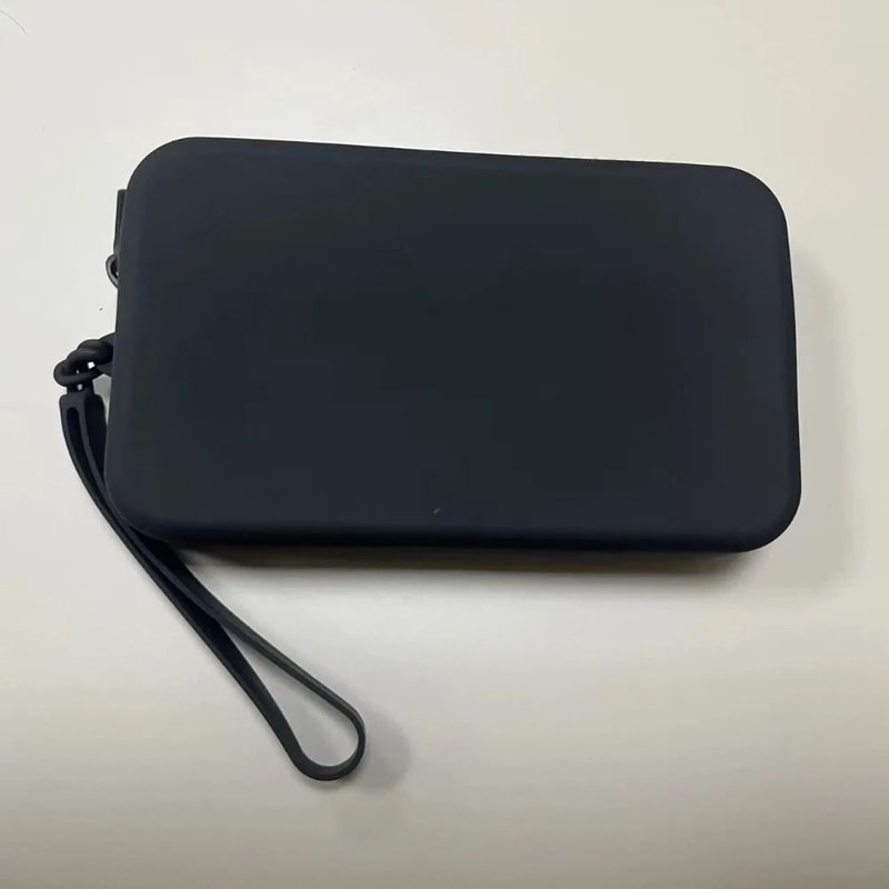 Silicone Wallet Pouch Compact Coin Purse Multi Function Storage Bag 2