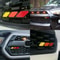 Toyota Tricolor Grille Badge Emblem Front Grille Decorative Accessory 9