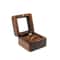 Wooden Ring Box Engagement Wedding Jewelry Display Holder 8