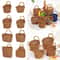 Rattan Storage Basket Hanging Kitchen Fruit Vegetable Organizer 12
