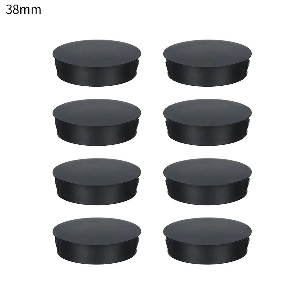 Furniture Leg Caps Floor Protection Plugs Pipe End Cover Set 12